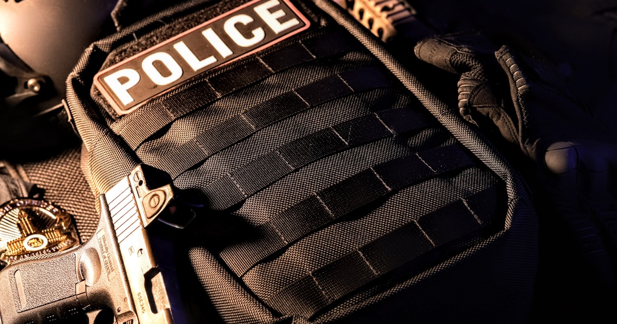 Кадр видео, на котором Алекс Претти повреждает автомобиль федеральных агентов