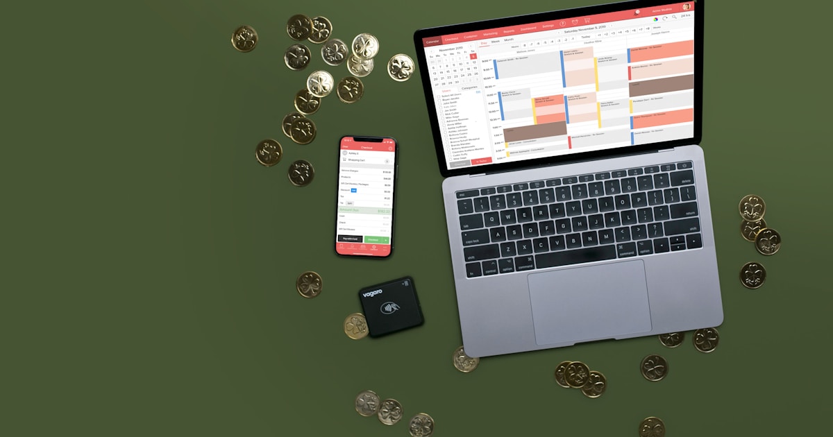 Иллюстрация: экран смартфона с интерфейсом Cash App и платежной ссылкой