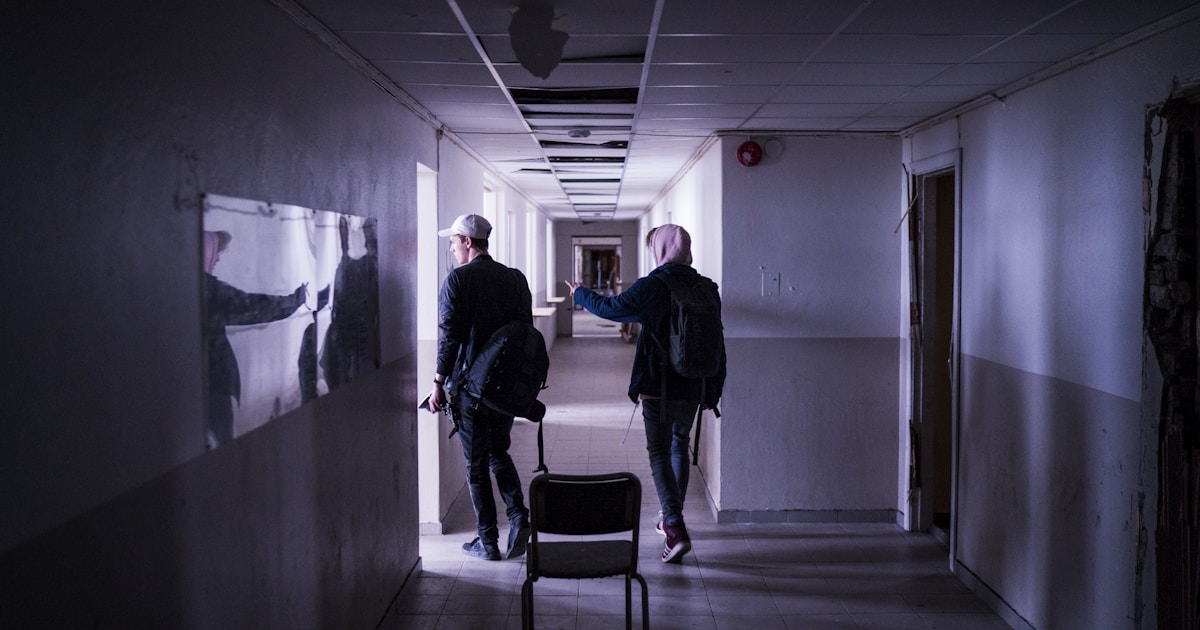 Старое здание больницы, где сотрудники хосписа NHS сообщали о паранормальных явлениях