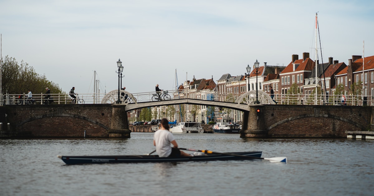 Мужчина занимается греблей в спортзале, демонстрируя активный и здоровый образ жизни
