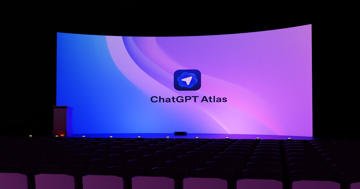 Иллюстрация: человек использует чат-бот на экране смартфона для выбора и покупки товаров.